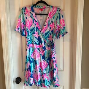 NWOT. Lilly Pulitzer romper dress, size M.